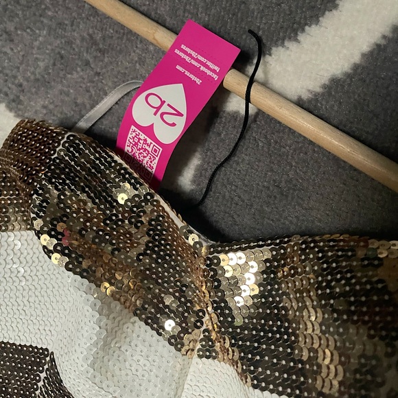 Sequin Mini Dress 2b by BEbE Size XS/0 - Picture 7 of 11